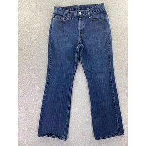 LEVI'S 515 Boot Cut Jeans Women‎ Size 12M Mid Rise Blue Denim VTG 90s USA Retro